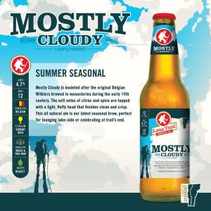 Long Trail Mostly Cloudy description