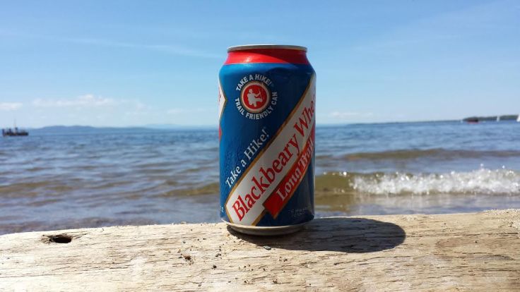 Long Trail Blackbeary Wheat Can